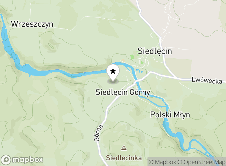 Hulajnogi elektryczne Siedlęcin mapa