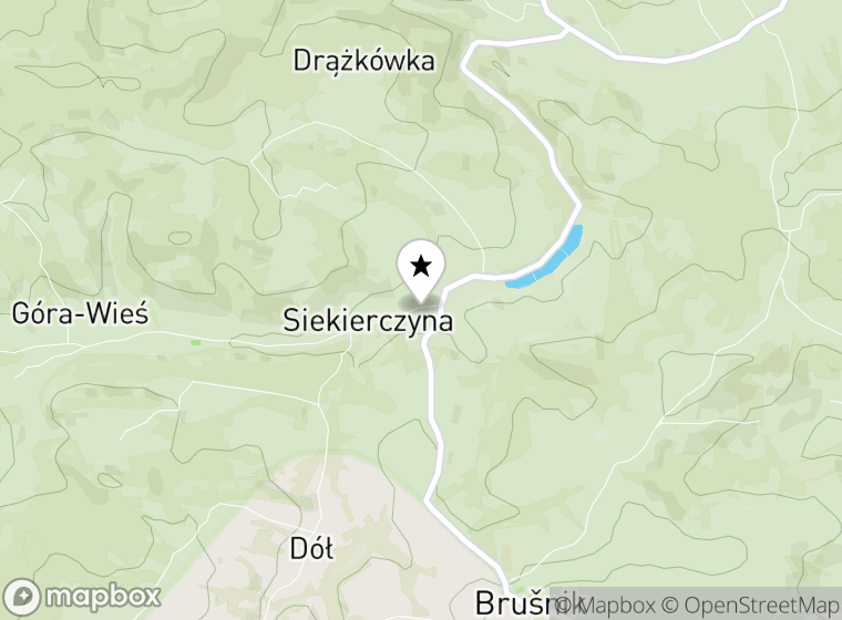 Hulajnogi elektryczne Siekierczyn mapa