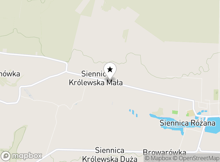 Hulajnogi elektryczne Siennica mapa