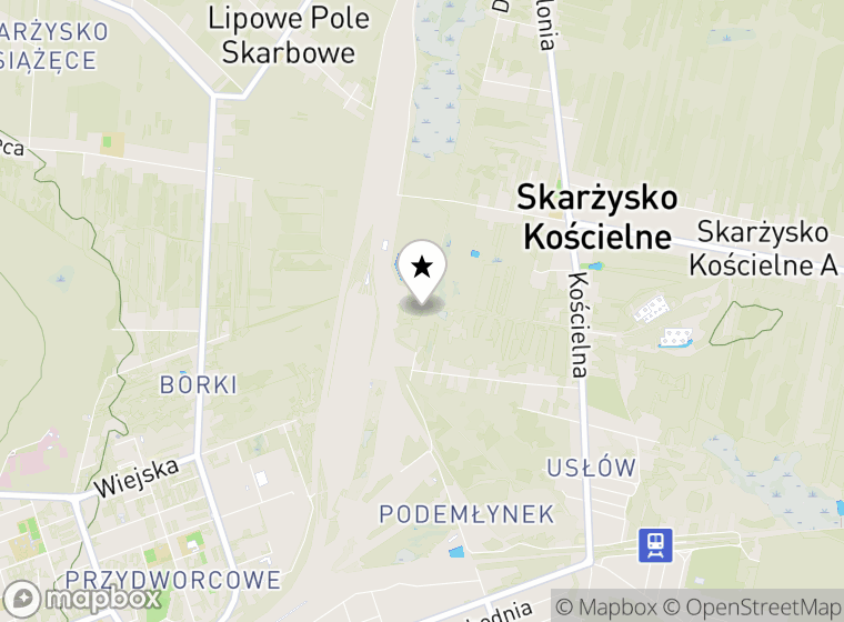 Hulajnogi elektryczne Skarżysko Kościelne mapa