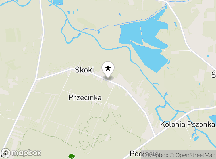 Hulajnogi elektryczne Skoki mapa