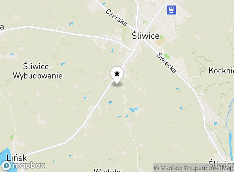 Hulajnogi elektryczne Śliwice mapa