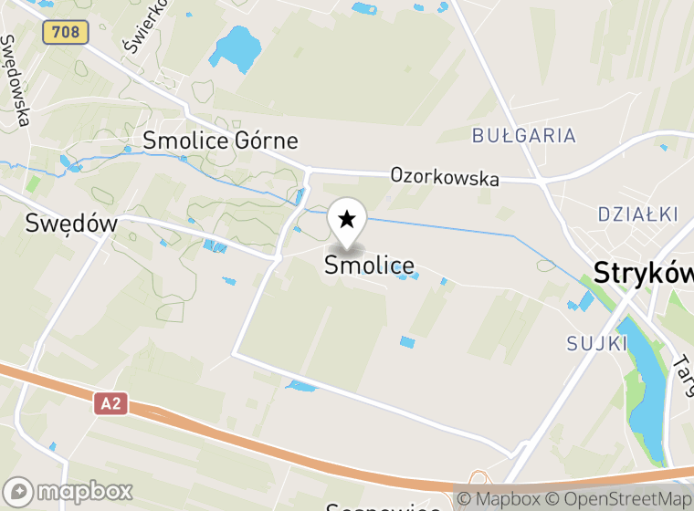 Hulajnogi elektryczne Smolice mapa