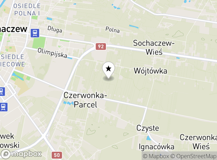 Hulajnogi elektryczne Sochaczew mapa