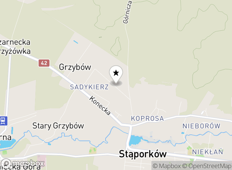 Hulajnogi elektryczne Stąporków mapa