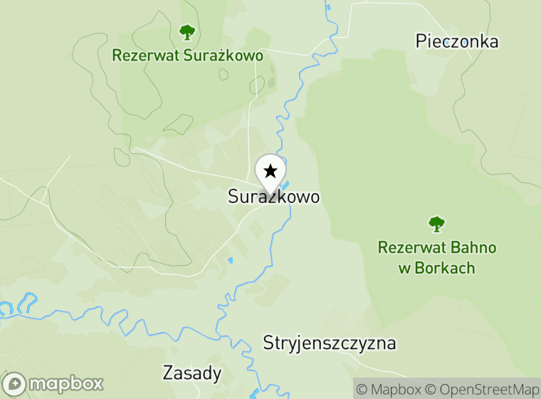 Hulajnogi elektryczne Suraż mapa