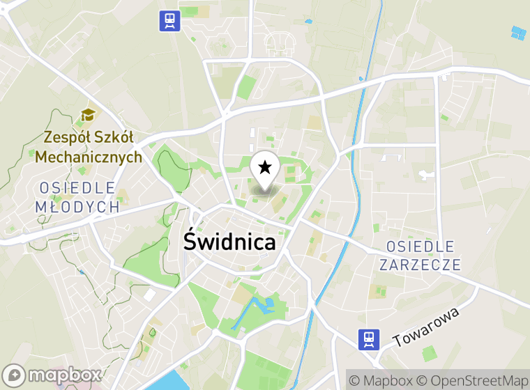 Hulajnogi elektryczne Świdnica mapa