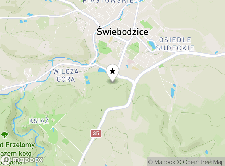 Hulajnogi elektryczne Świebodzice mapa