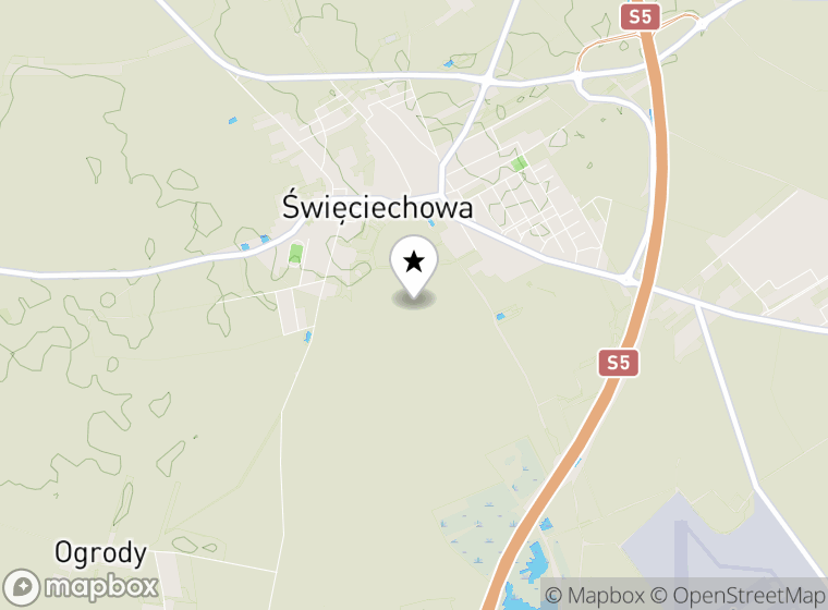 Hulajnogi elektryczne Święciechowa mapa