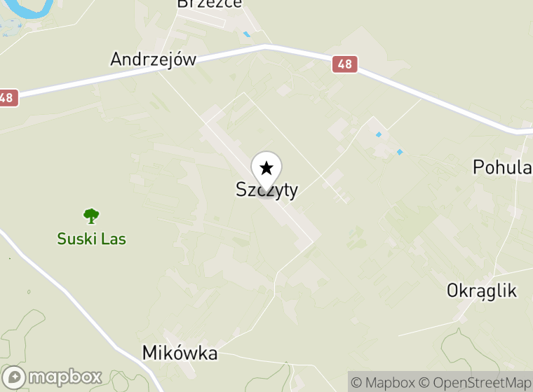 Hulajnogi elektryczne Szczyty mapa