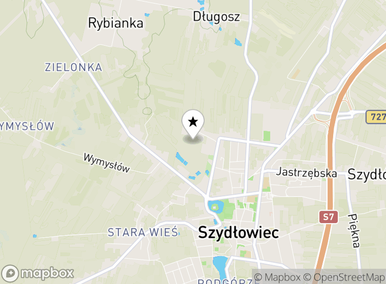 Hulajnogi elektryczne Szydłów mapa