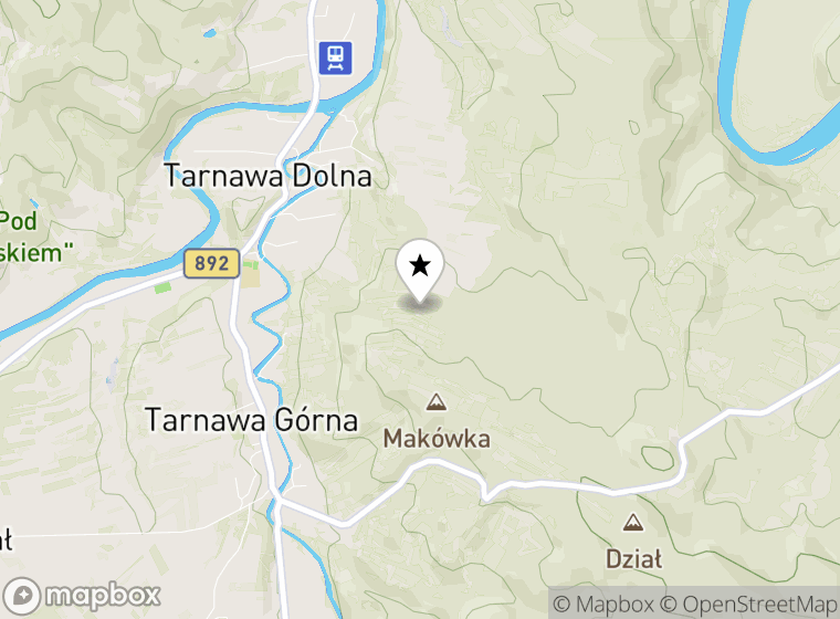 Hulajnogi elektryczne Tarnawa Górna mapa