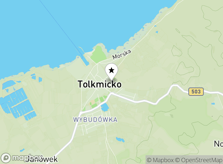 Hulajnogi elektryczne Tolkmicko mapa