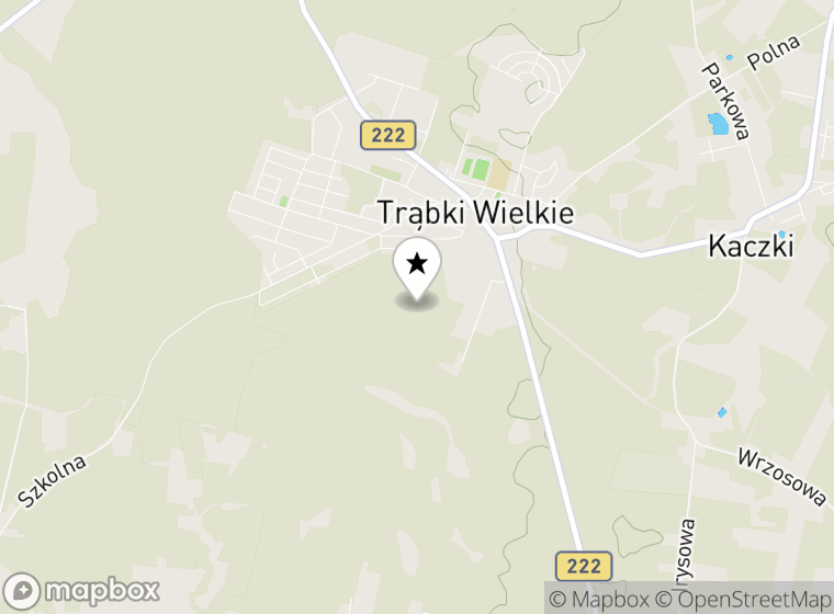 Hulajnogi elektryczne Trąbki Wielkie mapa