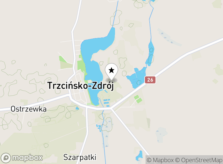 Hulajnogi elektryczne Trzcińsko-Zdrój mapa