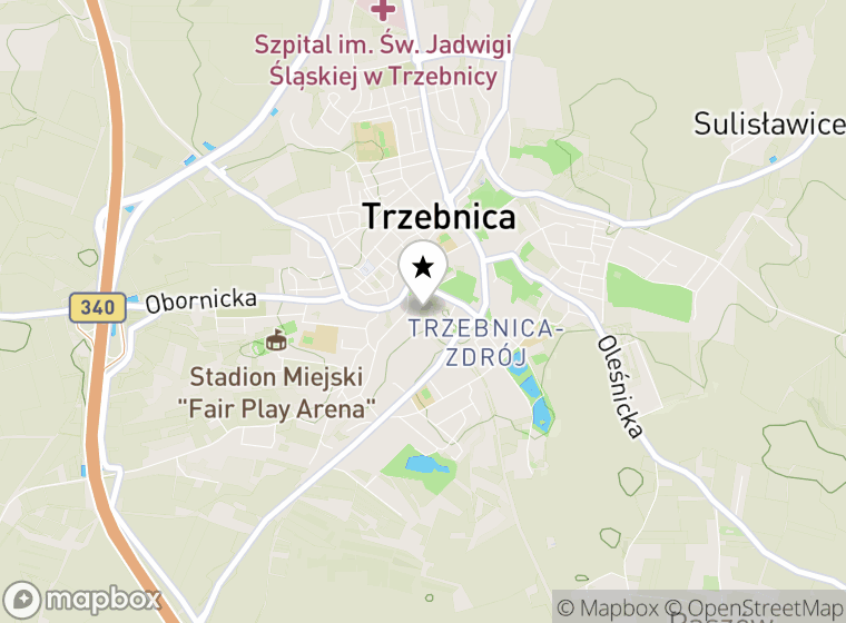 Hulajnogi elektryczne Trzebnica mapa