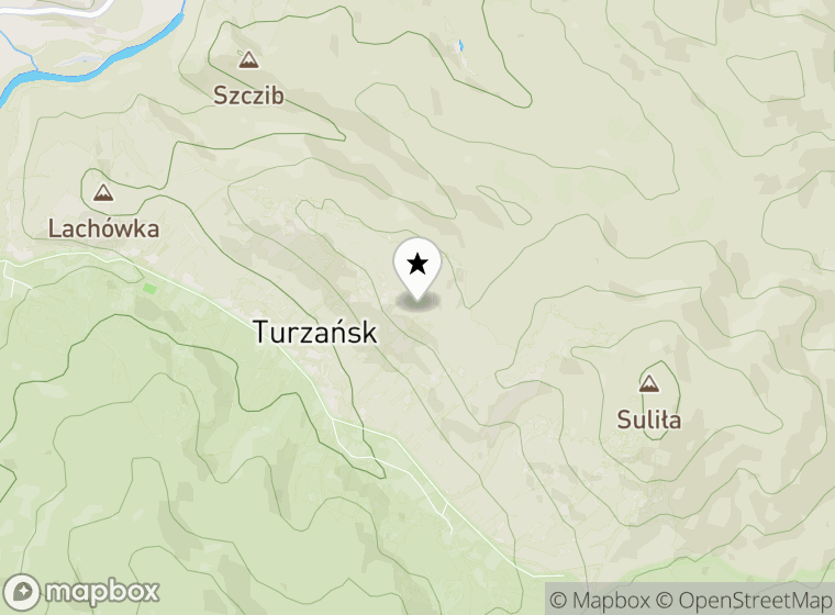 Hulajnogi elektryczne Turza mapa