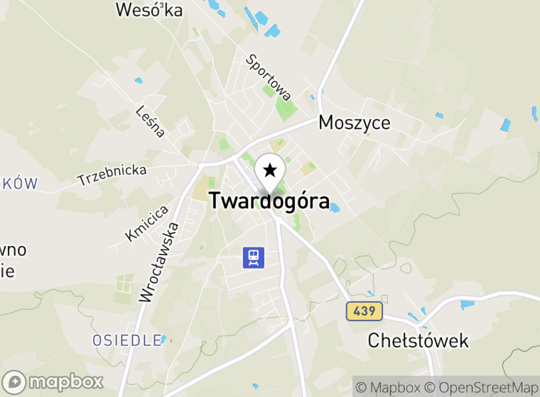 Hulajnogi elektryczne Twardogóra mapa