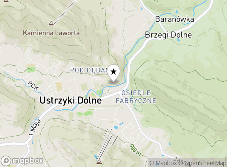 Hulajnogi elektryczne Ustrzyki Dolne mapa