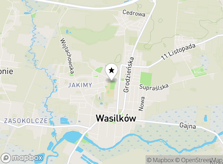 Hulajnogi elektryczne Wasilków mapa