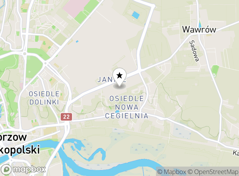 Hulajnogi elektryczne Wawrów mapa