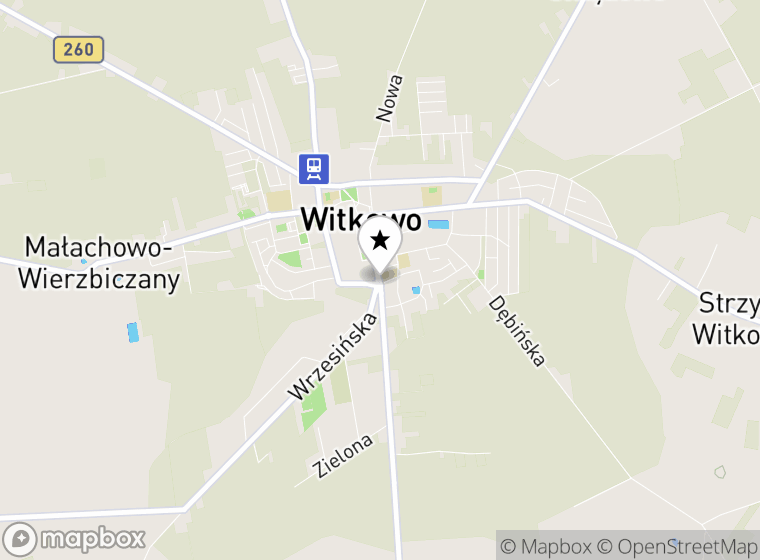 Hulajnogi elektryczne Witkowo mapa