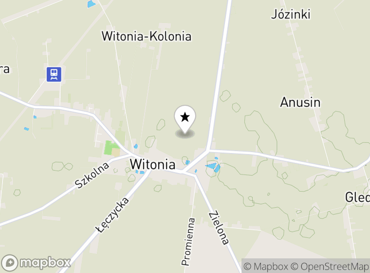 Hulajnogi elektryczne Witonia mapa