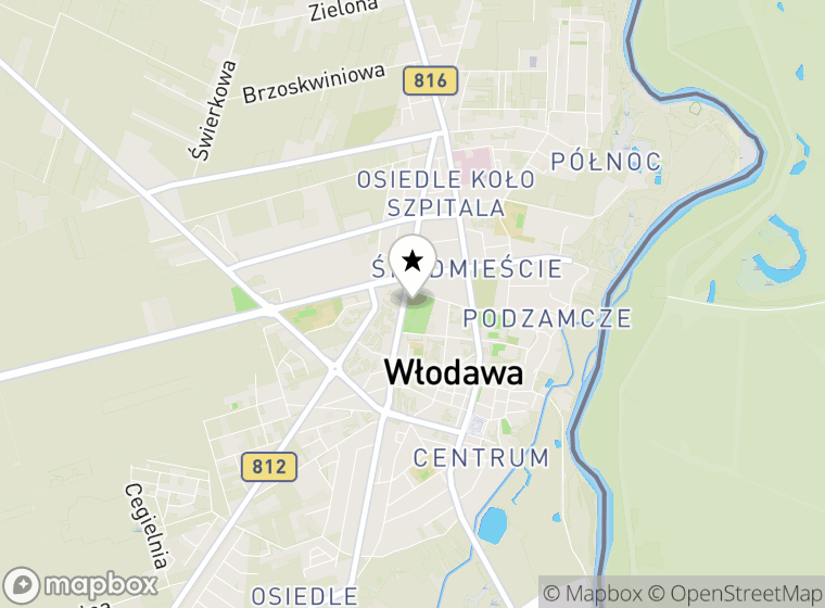 Hulajnogi elektryczne Włodawa mapa