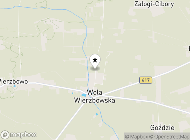 Hulajnogi elektryczne Wola Wierzbowska mapa