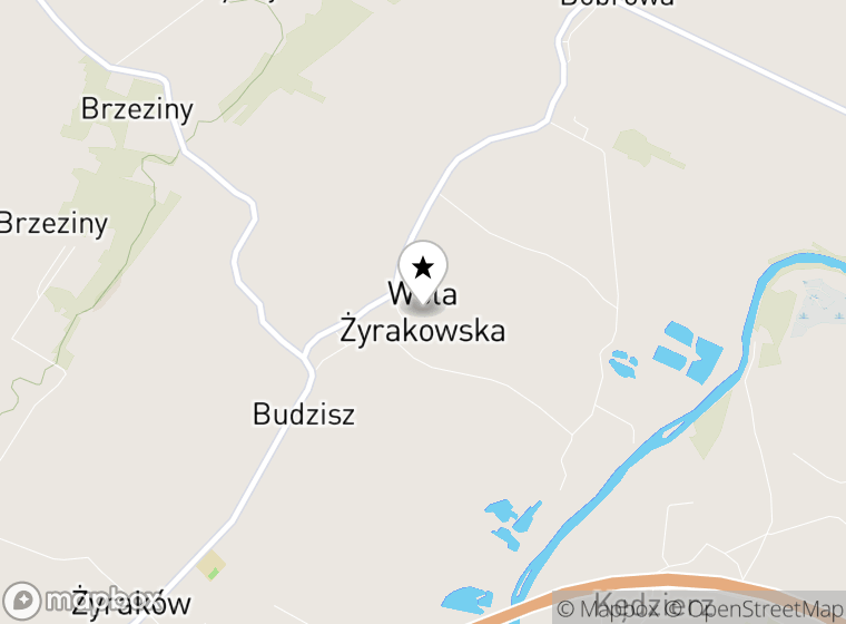 Hulajnogi elektryczne Wola Żyrakowska mapa