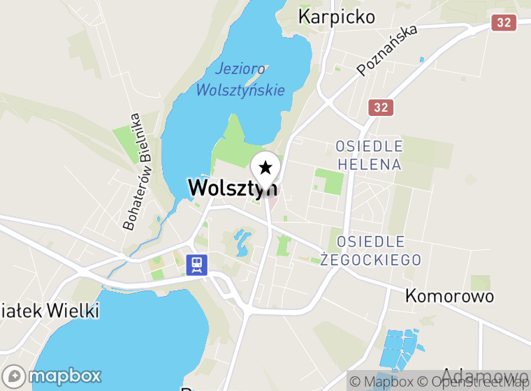 Hulajnogi elektryczne Wolsztyn mapa