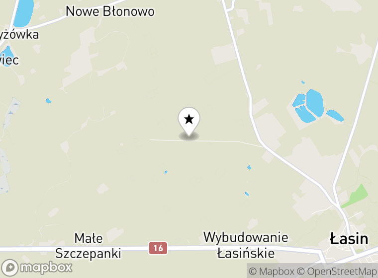 Hulajnogi elektryczne Wybudowanie Łasińskie mapa