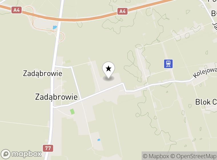 Hulajnogi elektryczne Zadąbrowie mapa