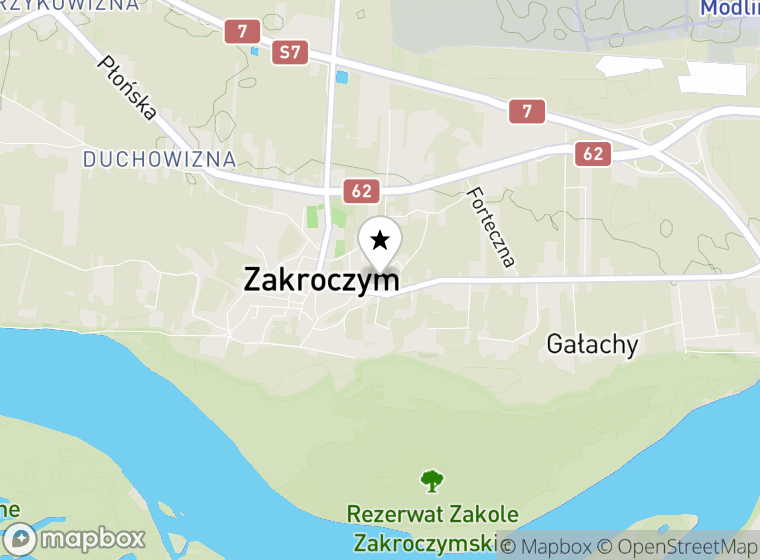 Hulajnogi elektryczne Zakroczym mapa