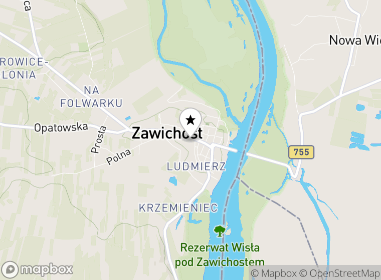 Hulajnogi elektryczne Zawichost mapa