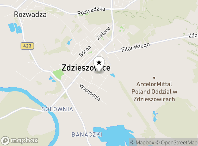 Hulajnogi elektryczne Zdzieszowice mapa