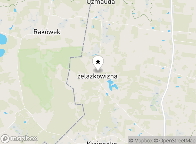 Hulajnogi elektryczne Żelazków mapa