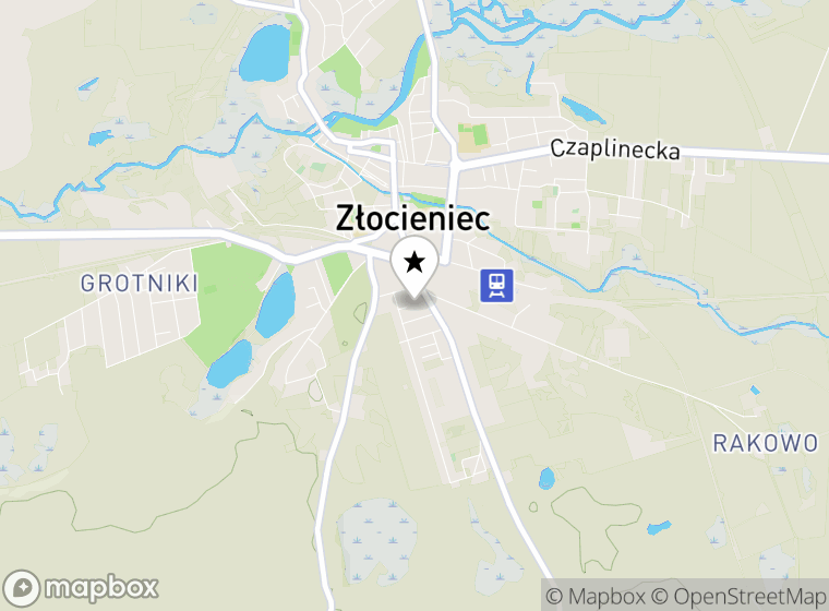 Hulajnogi elektryczne Złocieniec mapa