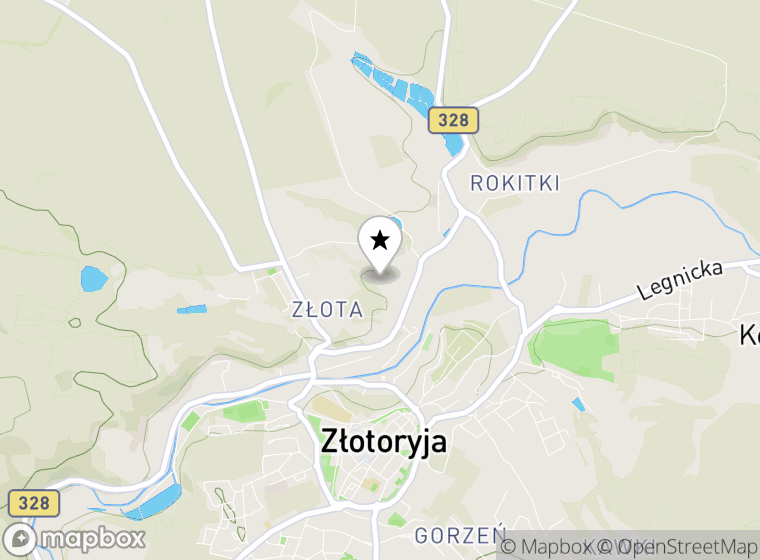 Hulajnogi elektryczne Złotoryja mapa