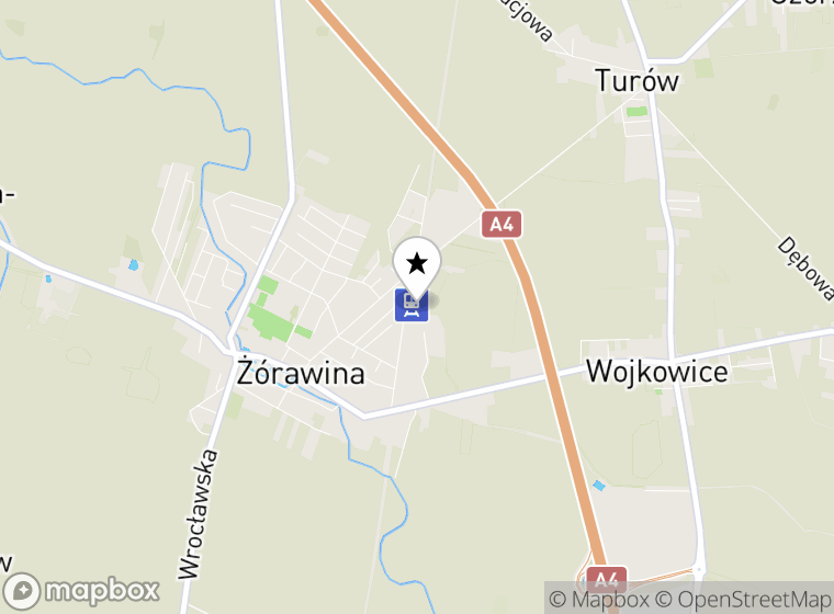 Hulajnogi elektryczne Żórawina mapa