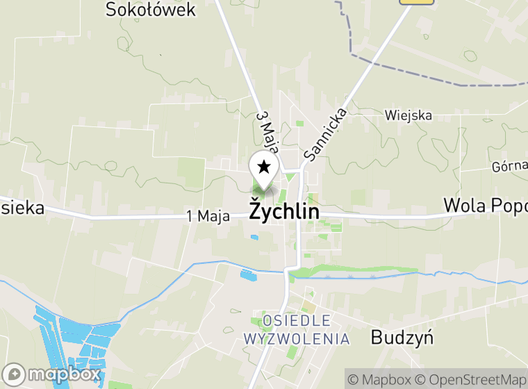 Hulajnogi elektryczne Żychlin mapa