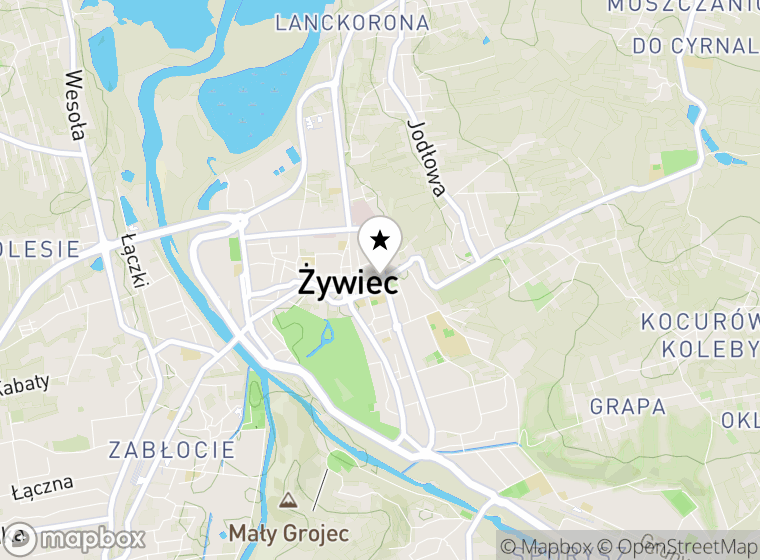 Hulajnogi elektryczne Żywiec mapa