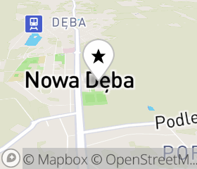 Punkt odbioru hulajnogi elektrycznej Nowa Dęba mapa