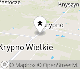 Punkt odbioru hulajnogi elektrycznej Krypno Wielkie mapa