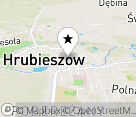 Punkt odbioru hulajnogi elektrycznej Hrubieszów mapa