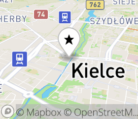 Punkt odbioru hulajnogi elektrycznej Kielce mapa