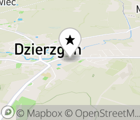 Punkt odbioru hulajnogi elektrycznej Dzierzgoń mapa