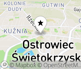 Punkt odbioru hulajnogi elektrycznej Ostrowiec Świętokrzyski mapa