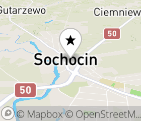 Punkt odbioru hulajnogi elektrycznej Sochocin mapa