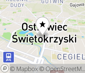 Punkt odbioru hulajnogi elektrycznej Ostrowiec Świętokrzyski mapa